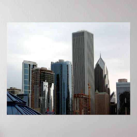 Poster Architecture de Chicago (Devant)