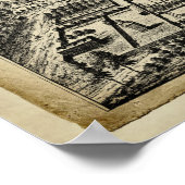 Poster Architecture de la maison de campagne anglaise Imp (Coin)