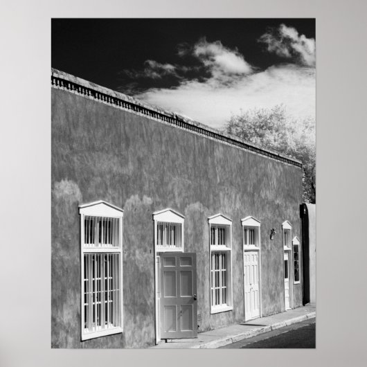 Poster Architecture de style territorial, Santa Fe, Nouve (Devant)