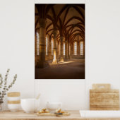 Poster Architecture du cloître Abby | Allemagne (Cuisine)