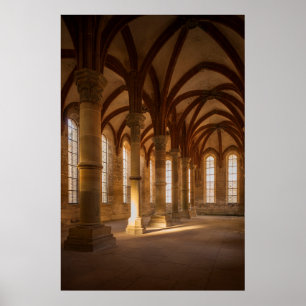 Poster Architecture du Cloître d'Abby Allemagne
