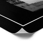 Poster Architecture du couvent de Moscou Novodevichy (Coin)