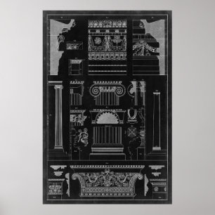 Poster Architecture graphique IV
