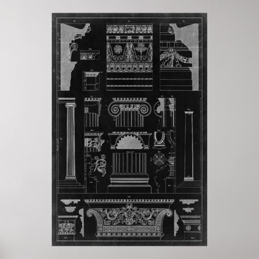 Poster Architecture graphique IV (Devant)