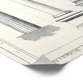 Poster Architecture I : Ordre de l'architecture (Coin)