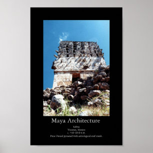 Poster Architecture Labna de Maya