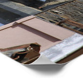 Poster Architecture mauresque de La Orotava, Tenerife (Coin)