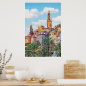 Poster Architecture Menton (Cuisine)
