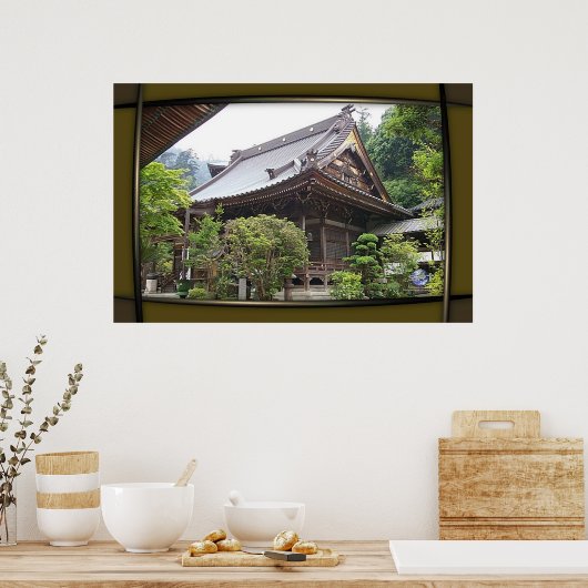 POSTER ARCHITECTURE MIYAJIMA (Cuisine)