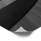 Poster Architecture Moderne Noir & Blanc Motivationnel (Coin)