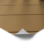 Poster Architecture moderne, tons jaunes (Coin)