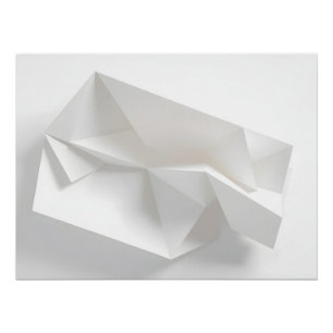 Poster Architecture papier Abstraite