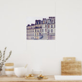 Poster Architecture Paris | Bâtiment du toit (Cuisine)