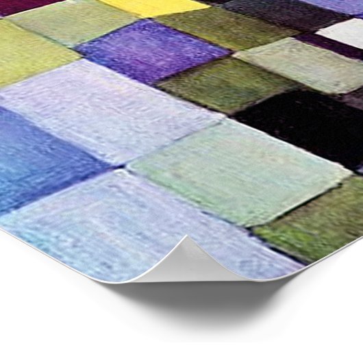 Poster Architecture, Paul Klee (Coin)