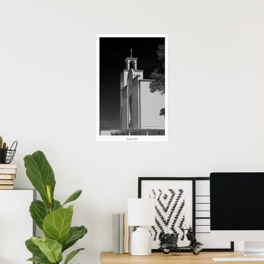 Poster Architecture père Noël Fe (Bureau à domicile)