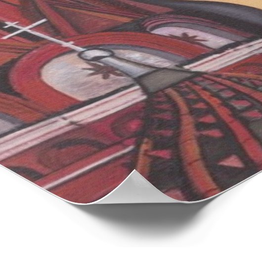 Poster Architecture russe (Coin)