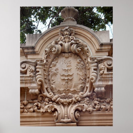 Poster architecture san diego (Devant)