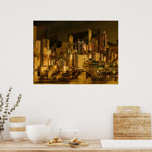 Poster Architecture urbaine 1 (Cuisine)