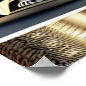 Poster Archivage futuriste (Coin)