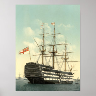 Poster Archives de Nelson HMS Victory