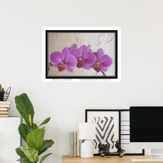 Poster Archway to Purple Heaven par TDGallery (Bureau à domicile)