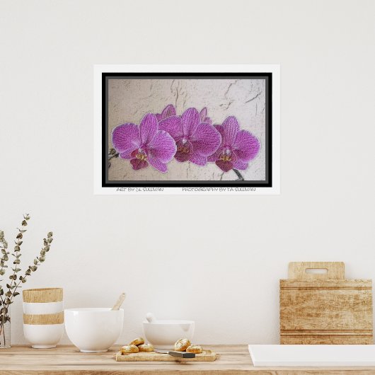 Poster Archway to Purple Heaven par TDGallery (Cuisine)