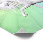 Poster Arcs-en-ciel et licornes (Coin)