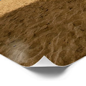Poster Arcs-en-ciel et sable (Coin)
