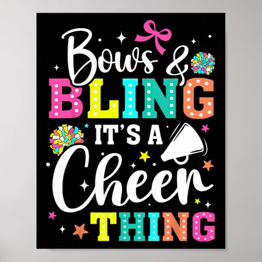 Poster Arcs et Cheerleading, c'est une chose de cheer, dr (Devant)