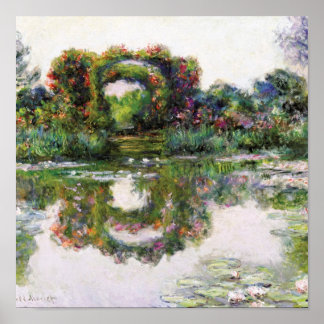 Poster Arcs vintages Giverny Claude Monet