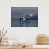 Poster Arctic Mariner, Crab Boat in Dutch Harbour, Alaska (Cuisine)