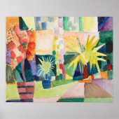 Poster Arden sur le lac Thun | August Macke (Devant)