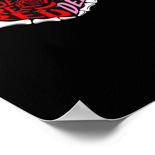 Poster Are Read Inside I'm Dead - Sarcastique Valentine's (Coin)