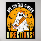 Poster Are You Fall-o-ween Direction Funny Sarcastic Quot (Devant)