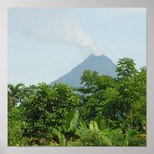 Poster Arenal, Costa Rica
