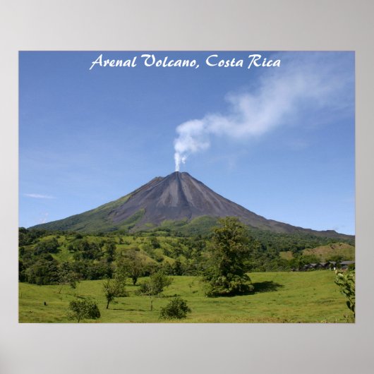 Poster Arenal Volcano Costa Rica (Devant)