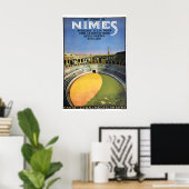 Poster Arènes de Nîmes 1926 - Style Rétro (Bureau à domicile)