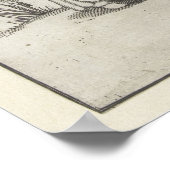 Poster Arent van Bolten's Cat chevauchant un monstre (Coin)