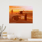 Poster ARES CYBORG,DESERT HYPERION,SCIENCE-FICTION Sci-fi (Cuisine)