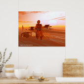 Poster ARES CYBORG,DESERT HYPERION,SCIENCE-FICTION Sci-fi (Cuisine)