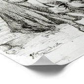 Poster Argan et Monsieur Purgon (Coin)