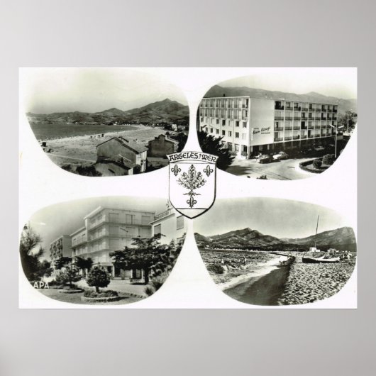 Poster argeles sur mer (Devant)