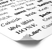 Poster Argent (Coin)