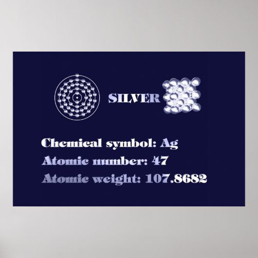 Poster Argent 101 (Devant)