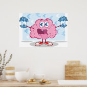 Poster Argent Aimant Créature Holding Espèces (Cuisine)