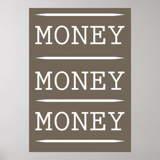 Poster Argent Argent (poster) (Devant)