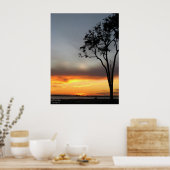 Poster argent et or (Cuisine)