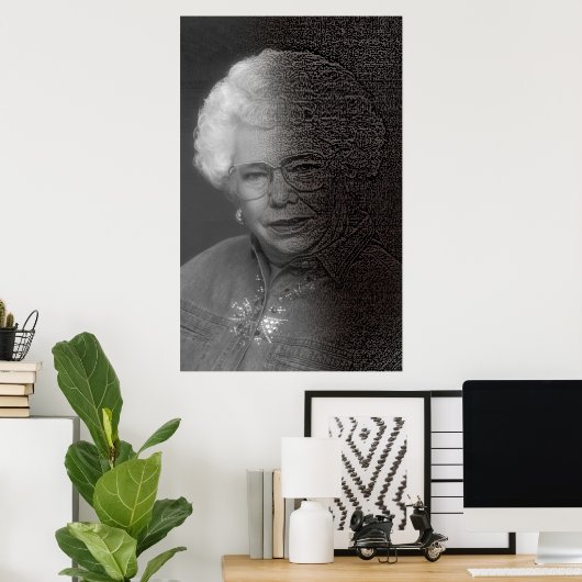 Poster Argent grand-mère (Bureau à domicile)