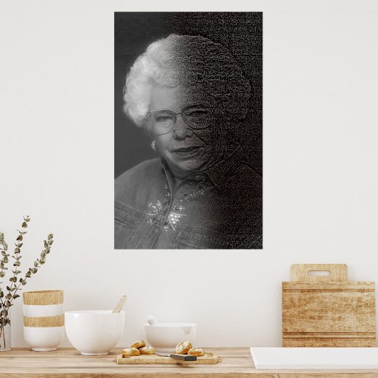 Poster Argent grand-mère (Cuisine)