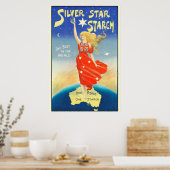 Poster Argent Star Starch Publicité Australie (Cuisine)